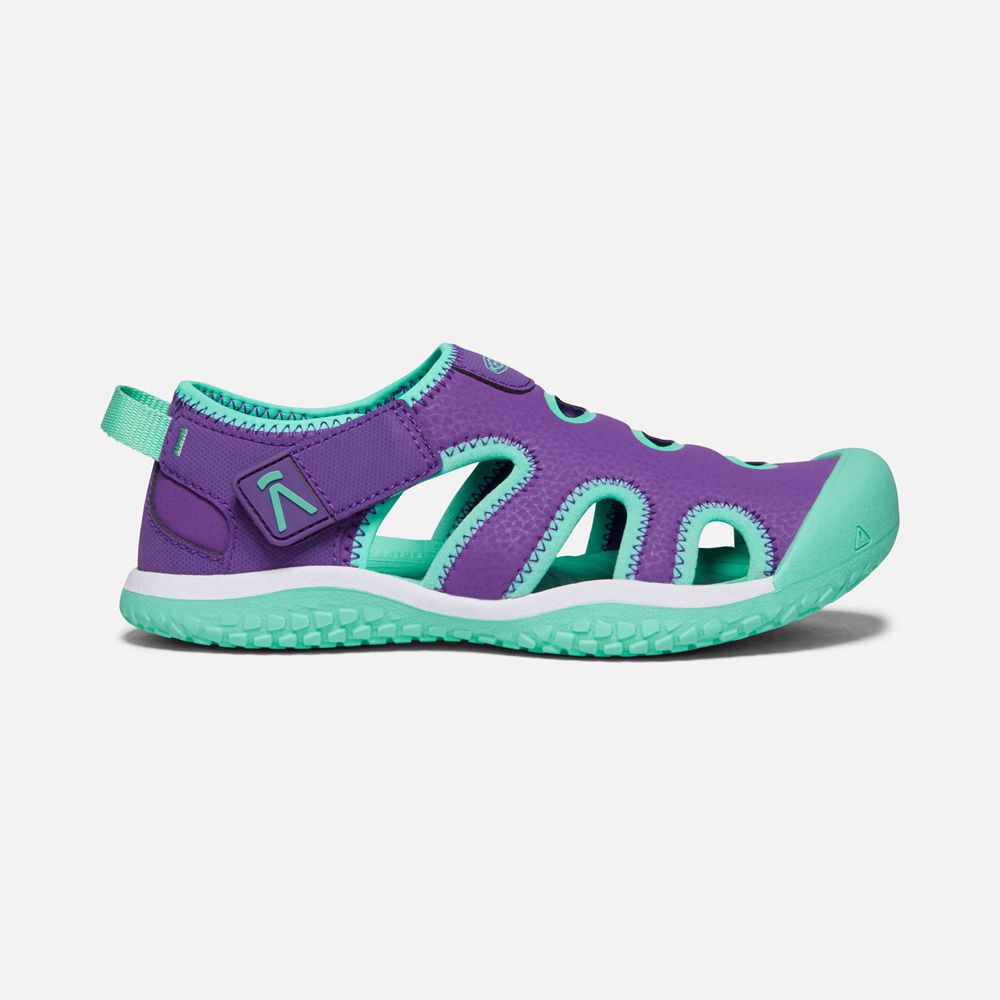 Sandales Keen Enfant Violette/Turquoise | Stingray | LWGAQ-9764